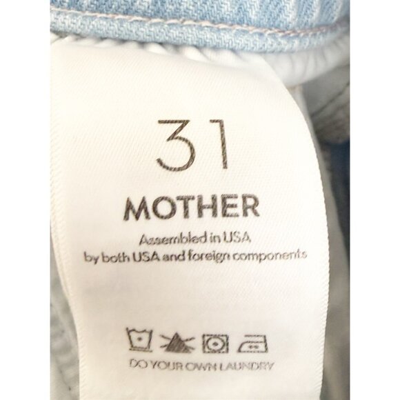 MOTHER Jeans The Drawn Tagger Flood Cowabunga Pant 31 - Picture 8 of 13